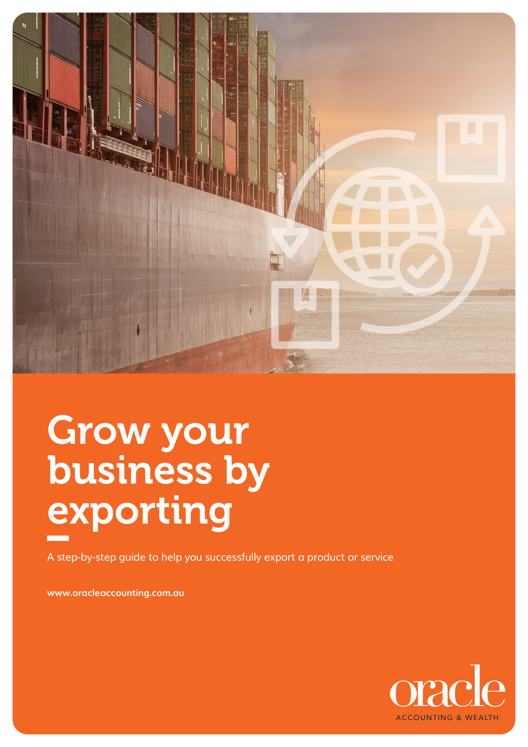 Grow Your Business By Exporting Oracle Accounting & Wealth Cover